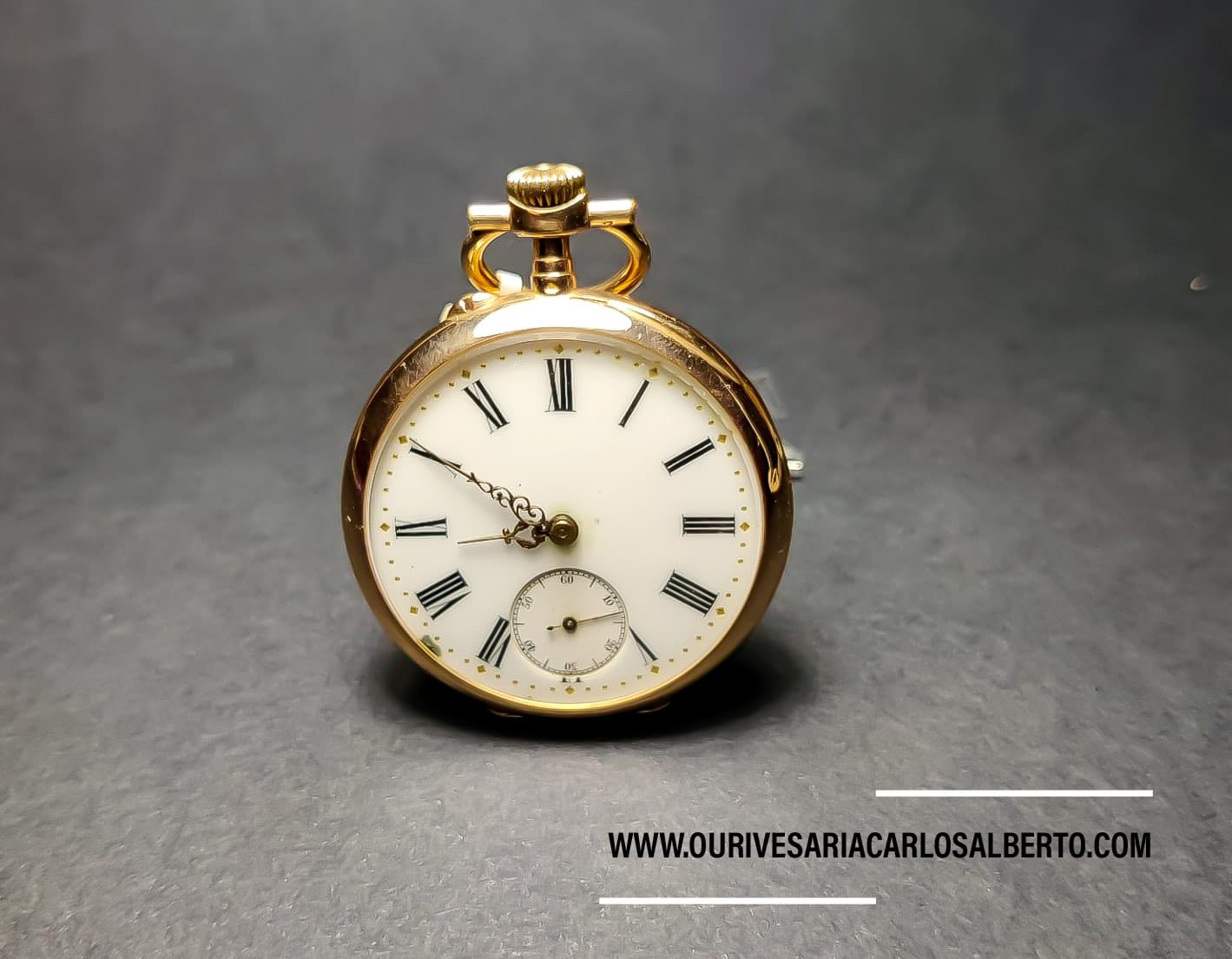 Relógio de bolso Ourivesaria Carlos Alberto