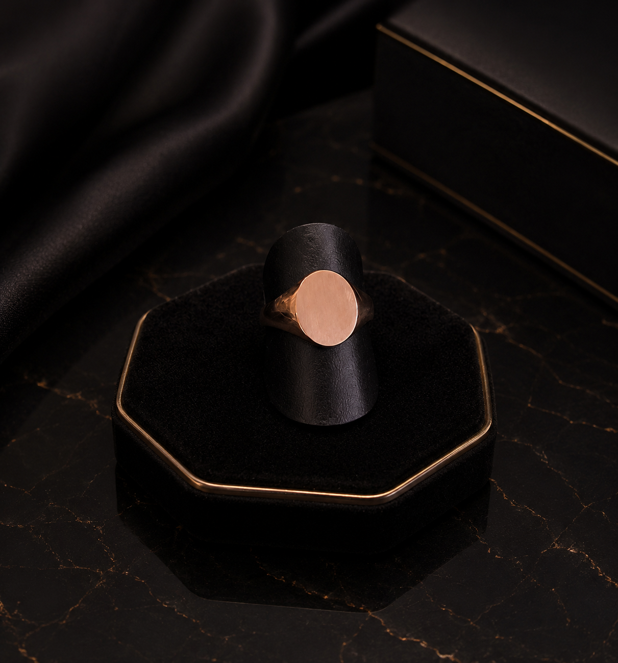 Anel de Mesa em ouro Ourivesaria Carlos Alberto