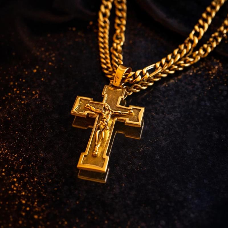 Crucifixo Ourivesaria Carlos Alberto