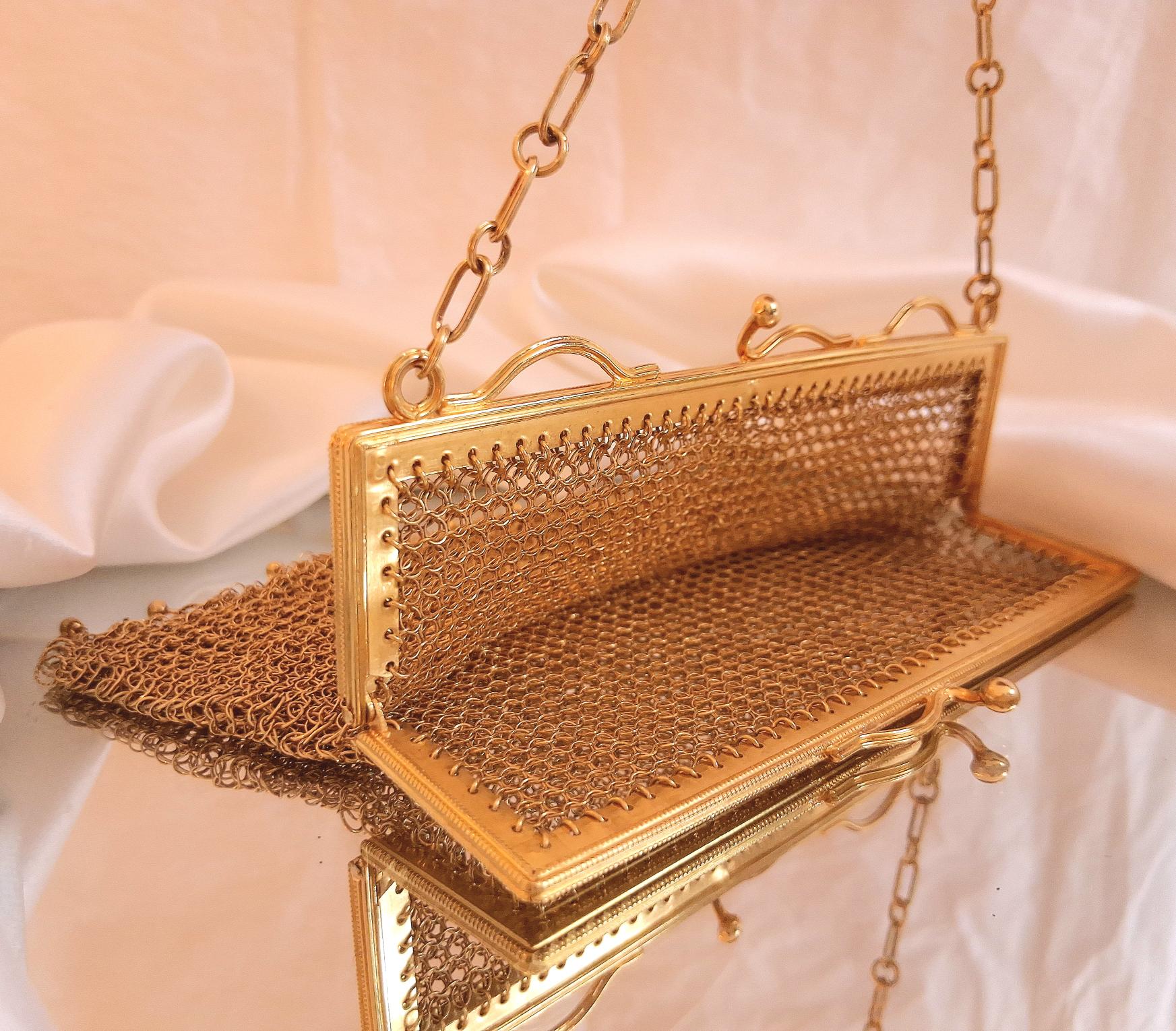 Pochete ( carteira em malha) Ourivesaria Carlos Alberto