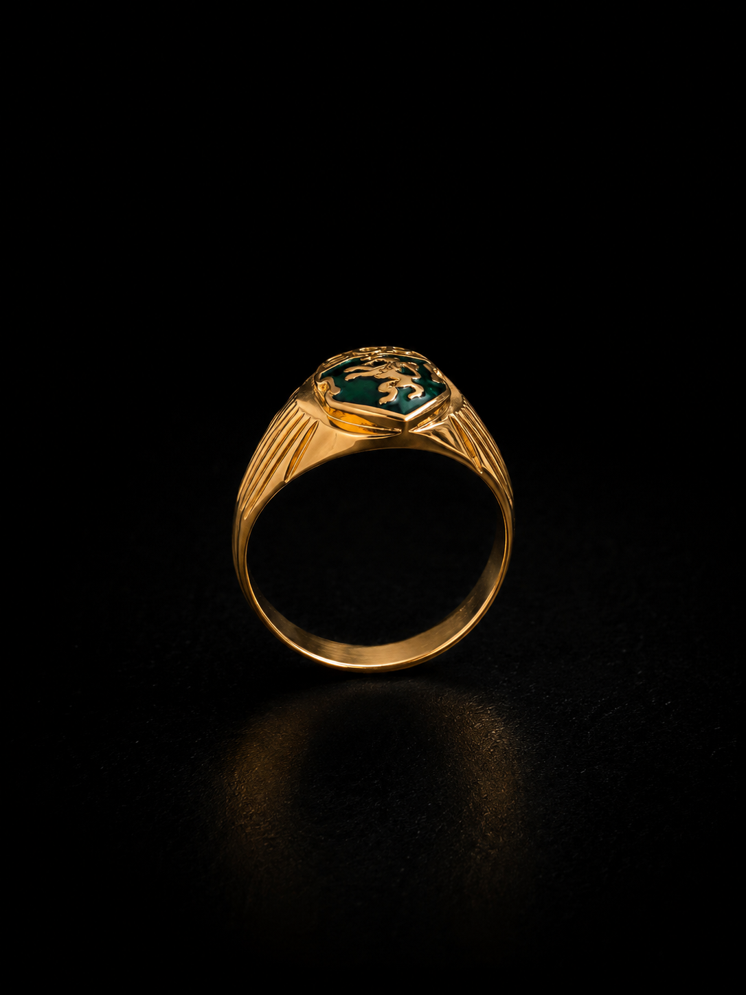 Anel esmaltado do sporting Ourivesaria Carlos Alberto