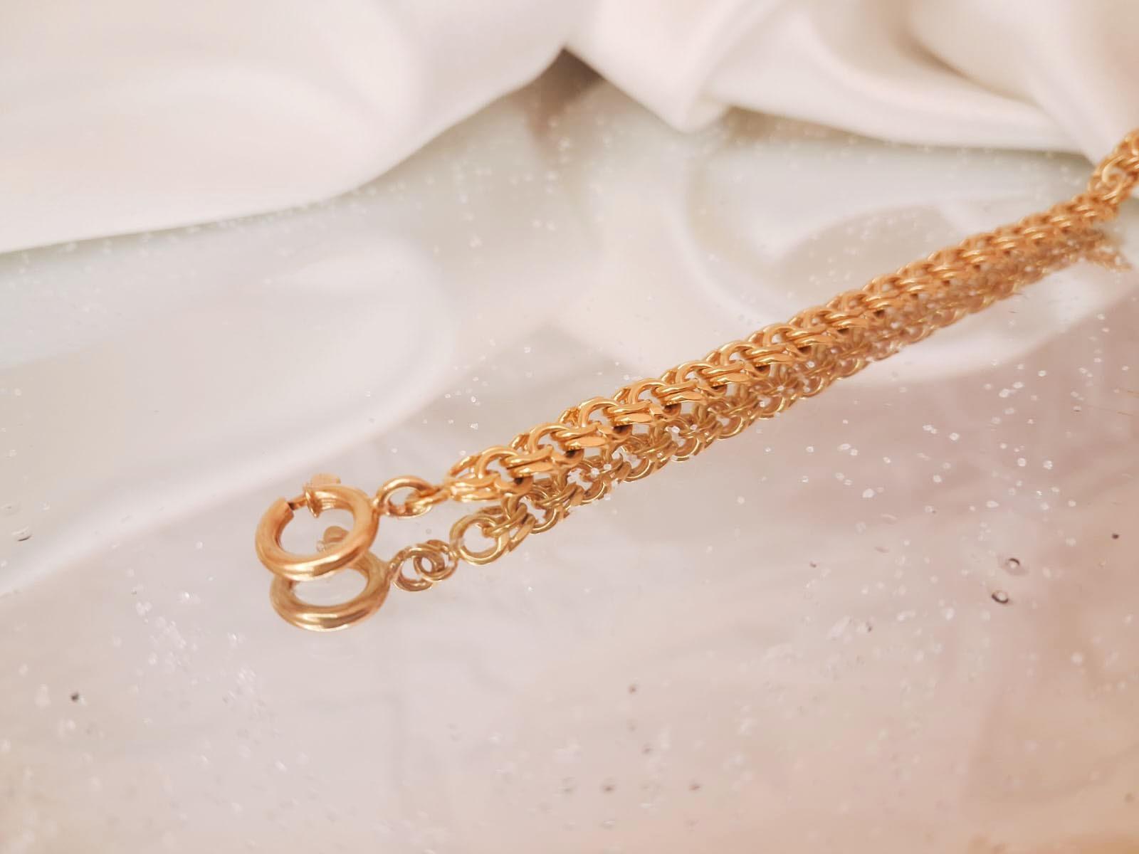 Pulseira Friso Ourivesaria Carlos Alberto