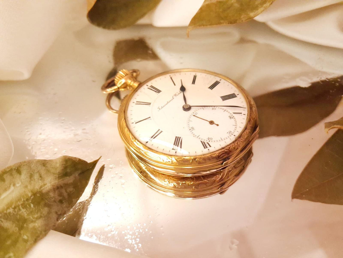 Relógio de bolso "international watch Co." Ourivesaria Carlos Alberto