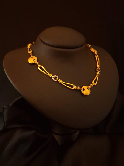 Gargantilha articulada com diamantes Ourivesaria Carlos Alberto