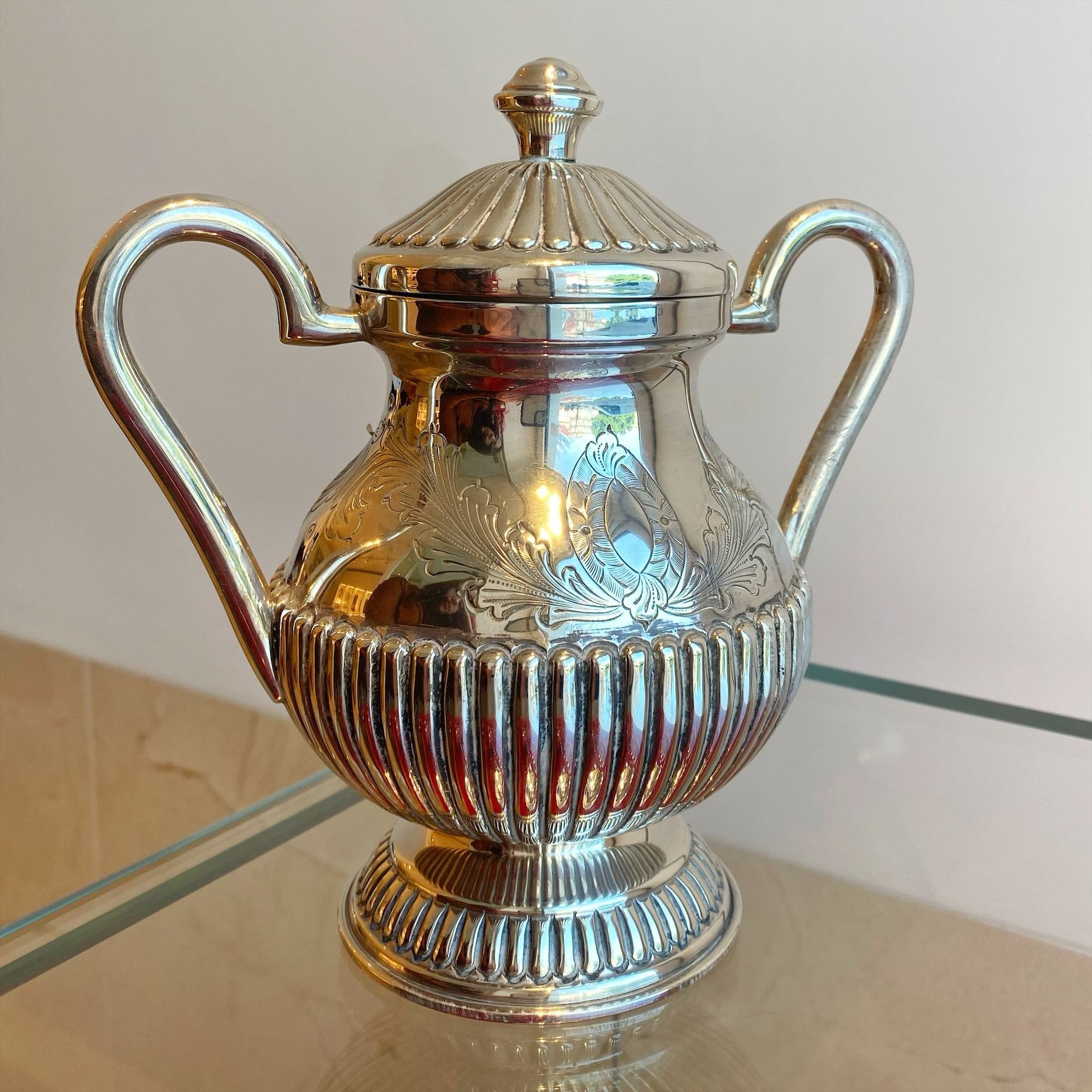 Açucareiro Ourivesaria Carlos Alberto