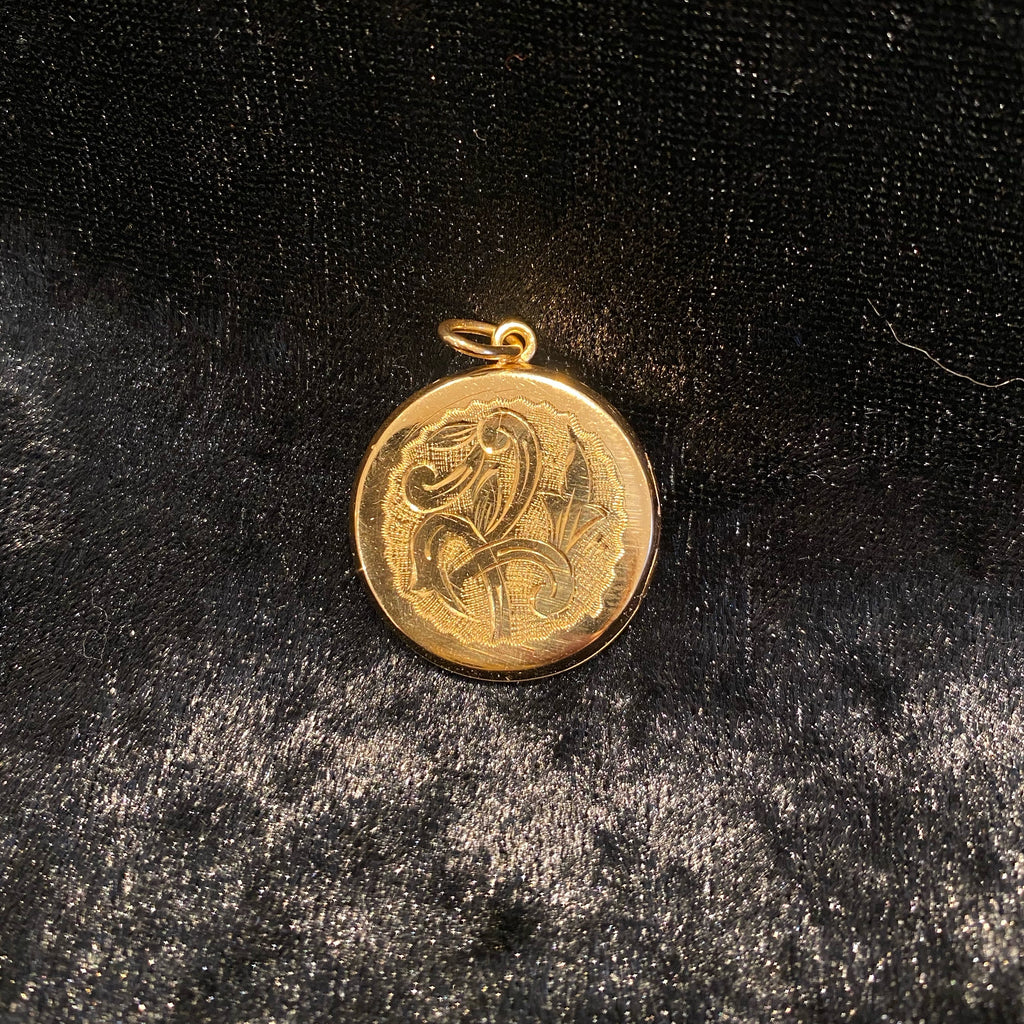 Medalha cinzelada de abrir Ourivesaria Carlos Alberto