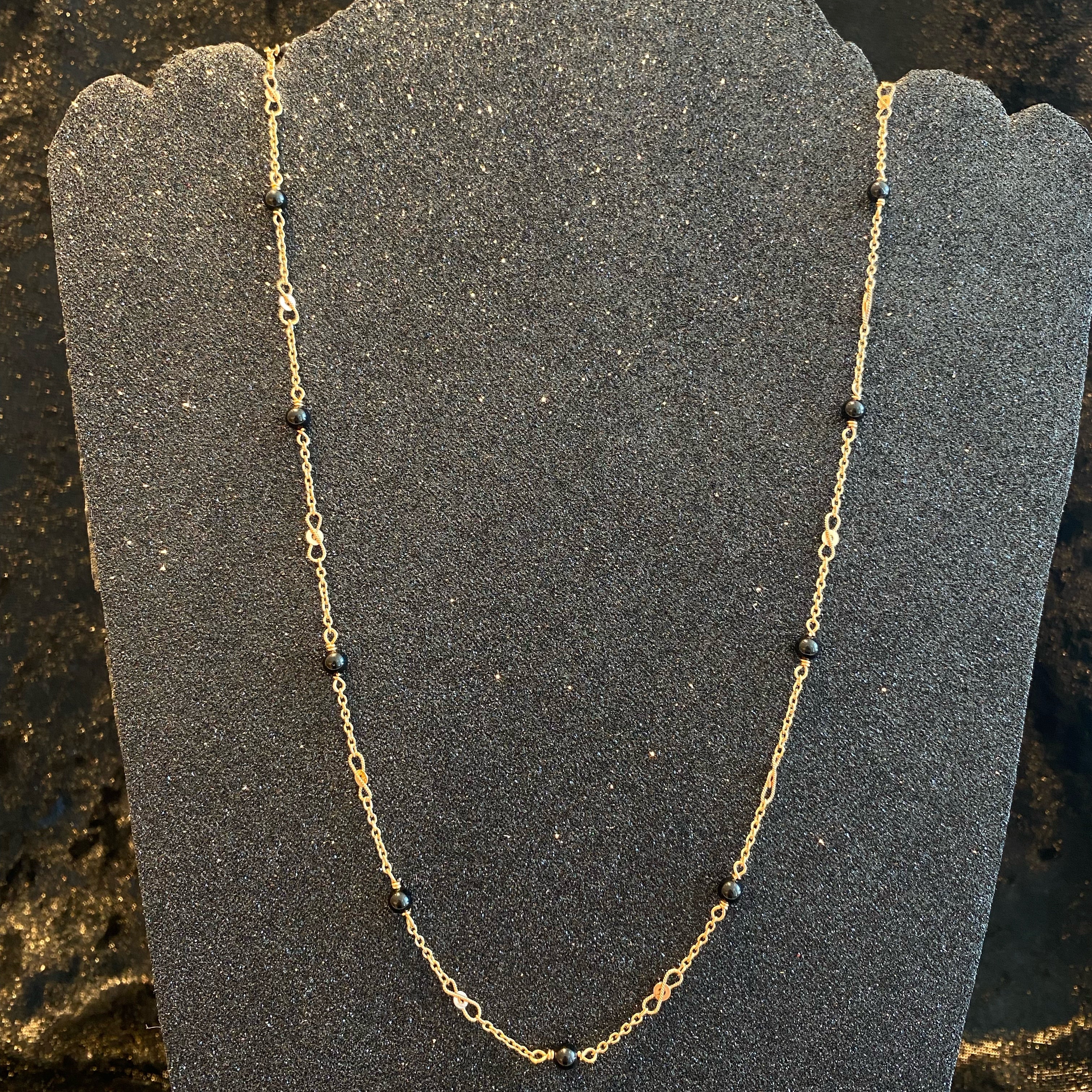 Volta com bolas pretas Ourivesaria Carlos Alberto