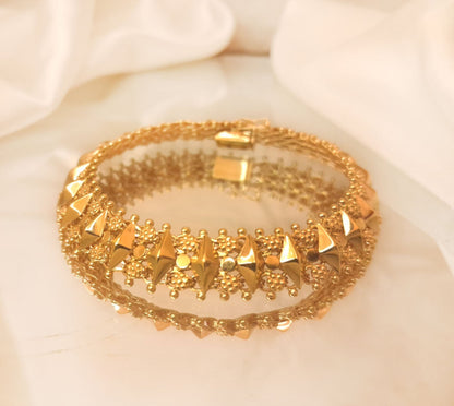 Pulseira com Losângulos Ourivesaria Carlos Alberto