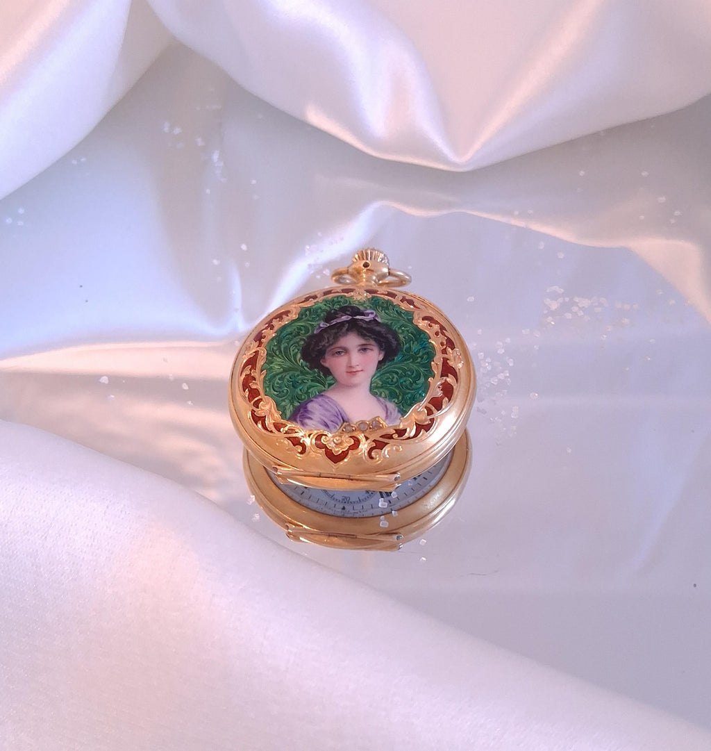 Relógio de bolso "Longine" Ourivesaria Carlos Alberto