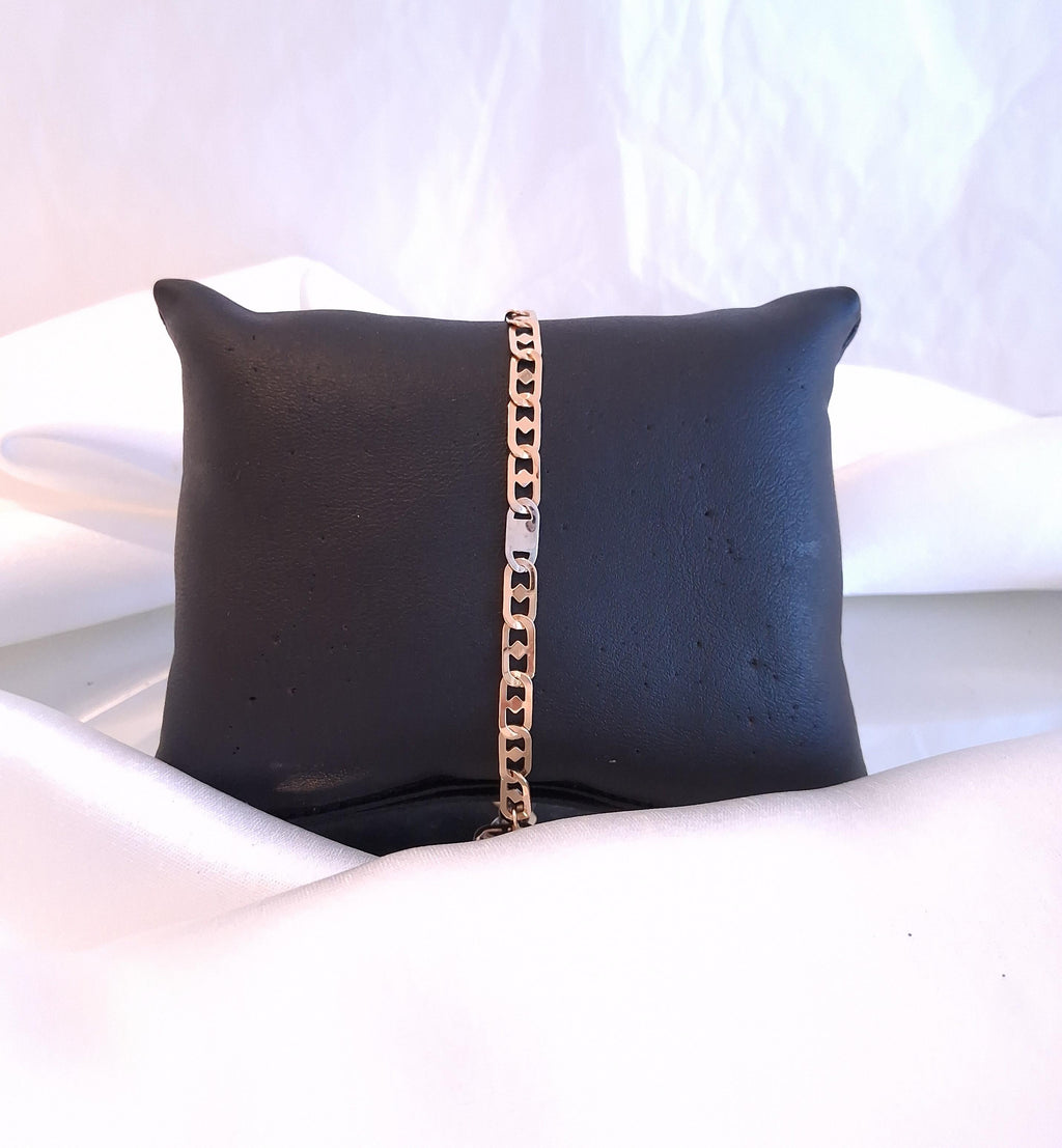 Pulseira batida , em ouro Ourivesaria Carlos Alberto