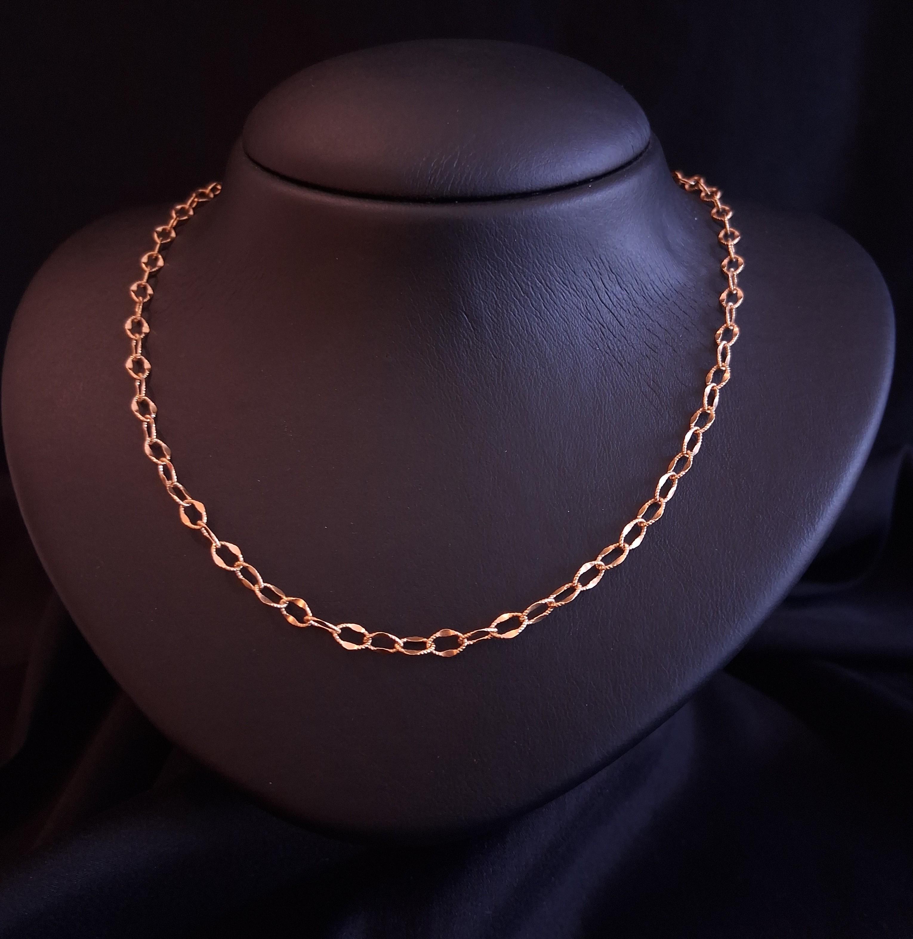 Volta com elos em ouro Ourivesaria Carlos Alberto