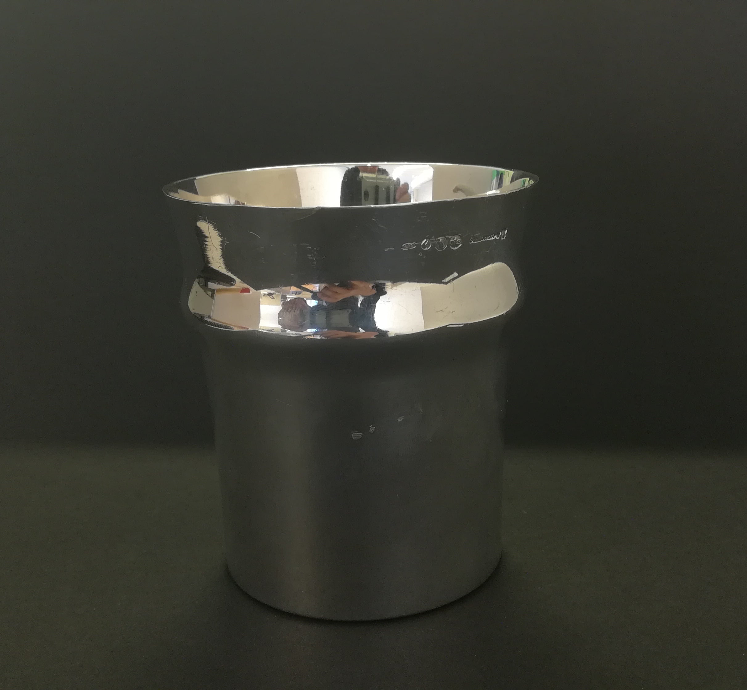 Vaso Cache-pot em prata Ourivesaria Carlos Alberto