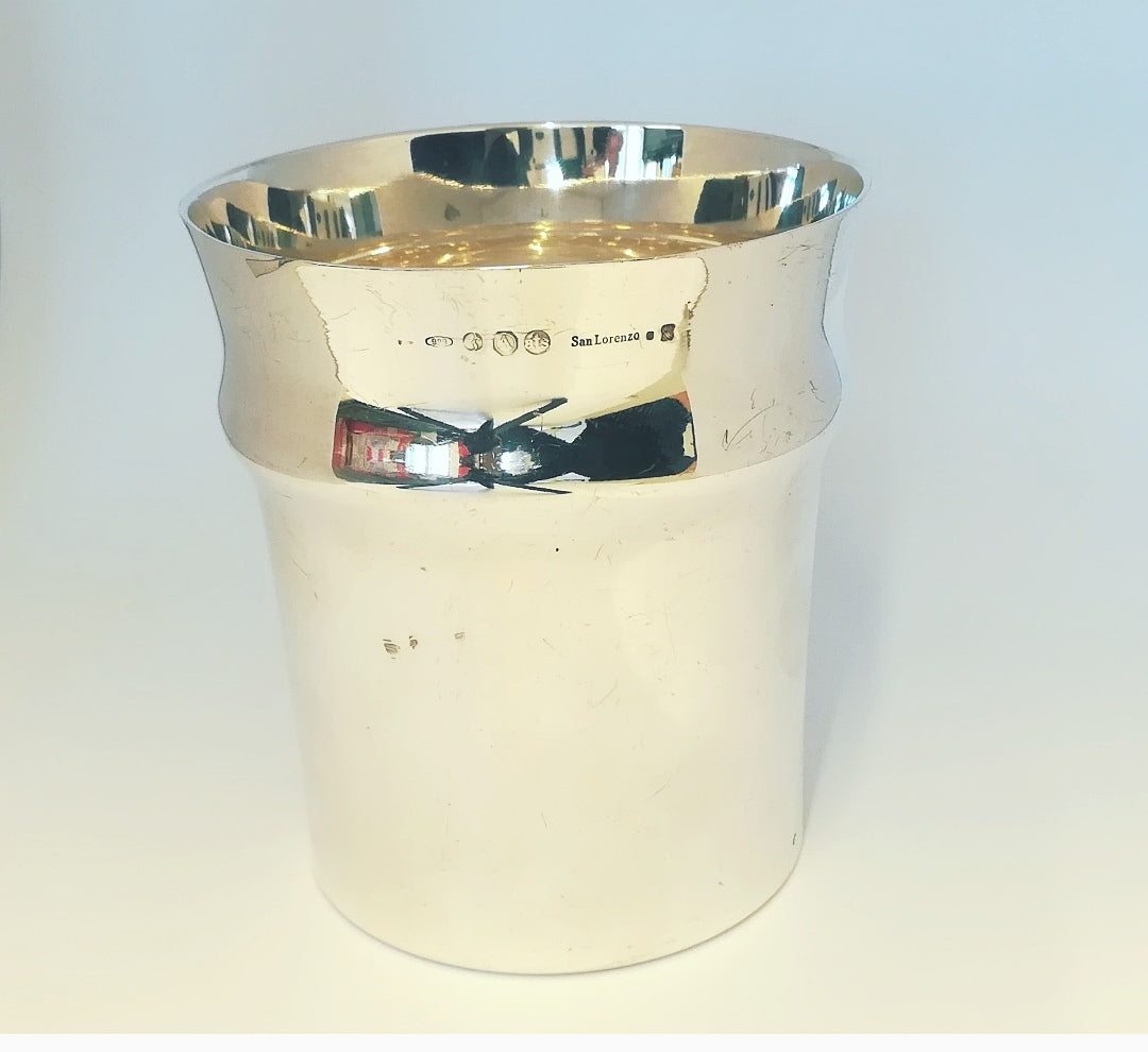 Vaso Cache-pot em prata Ourivesaria Carlos Alberto