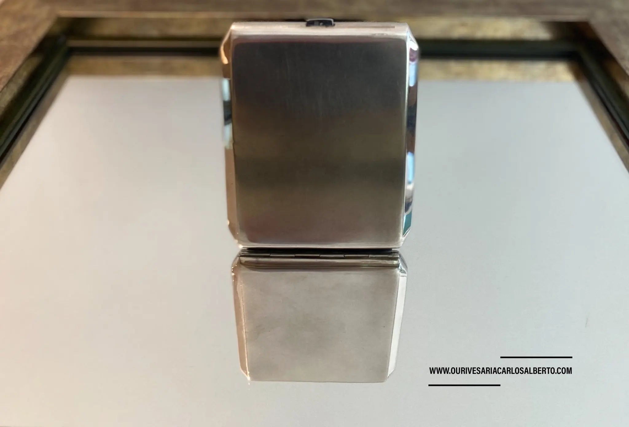 Cigarreira "Jerónimos Portugal" Ourivesaria Carlos Alberto