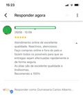 Feedback Ourivesaria Carlos Alberto