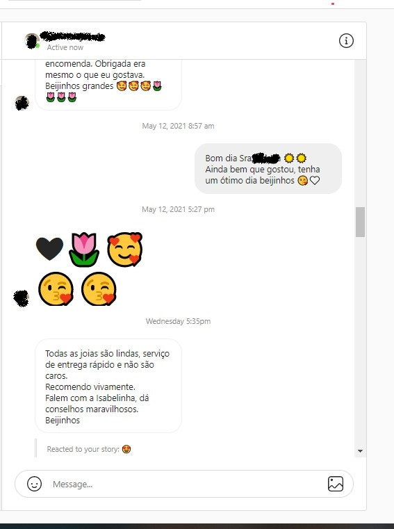 Feedback Ourivesaria Carlos Alberto