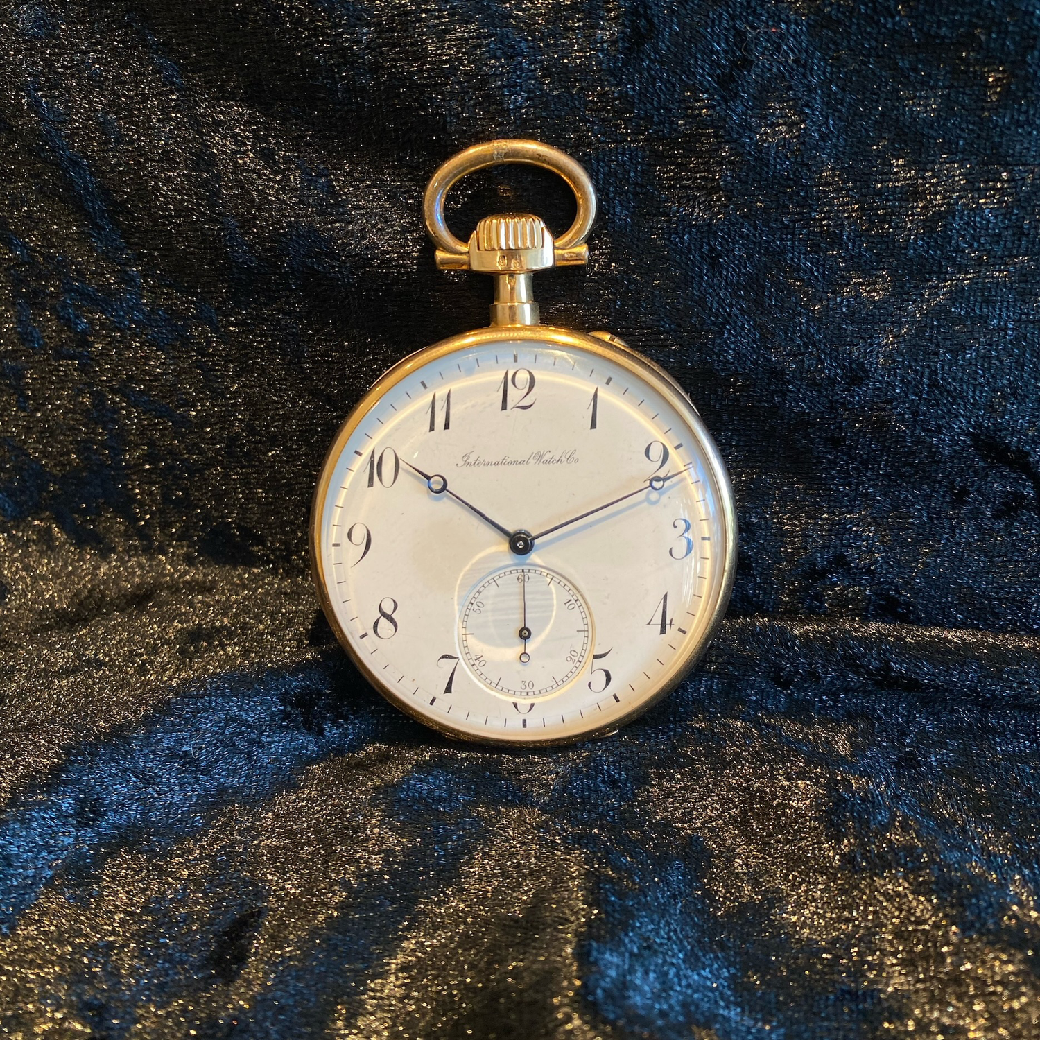 Relógio de bolso Internacional Watch Co Ourivesaria Carlos Alberto